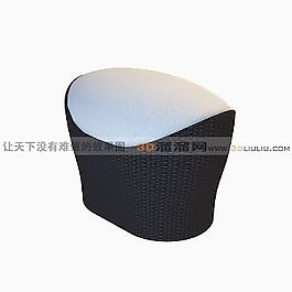 3D沙發(fā)凳模型