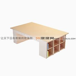 3D辦公桌模型