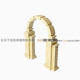 3D園林小品模型