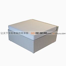 3D沙发凳模型