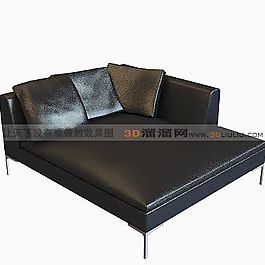 3D沙發(fā)床模型