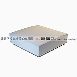 3D沙发凳模型