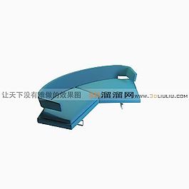 3D雙人沙發(fā)模型