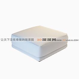 3D沙发凳模型