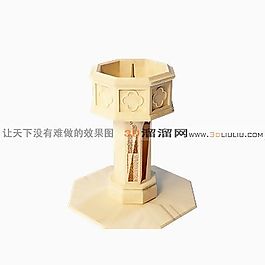 3D園林小品模型