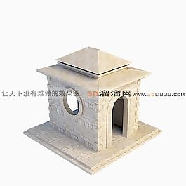 3D園林小品模型