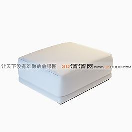 3D沙发凳模型