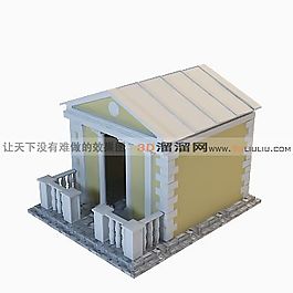 3D園林小品模型
