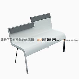 3D休閑椅模型