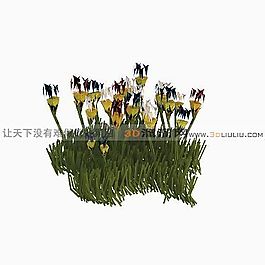 3D花草模型