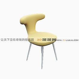 3D休閑椅模型