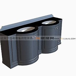 3D洗手臺模型