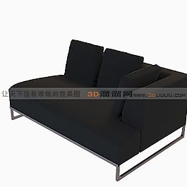 3D沙發(fā)床模型