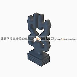 3D園林小品模型
