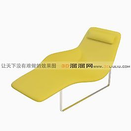 3D躺椅模型