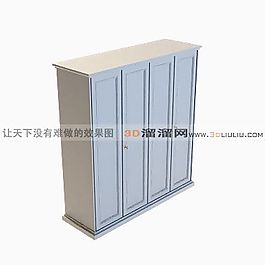 3D衣柜模型