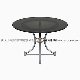 3D圓桌模型