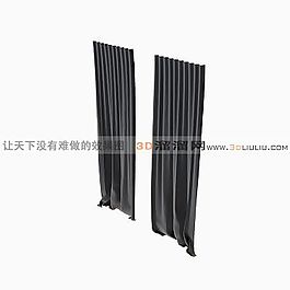 3D百折簾模型