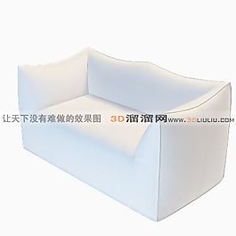 3D雙人沙發(fā)模型
