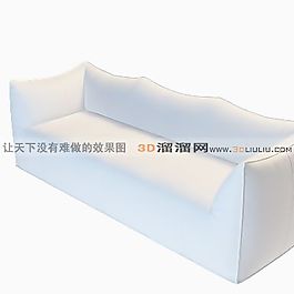 3D多人沙發(fā)模型