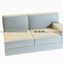 3D雙人沙發(fā)模型