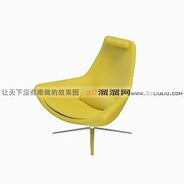 3D休閑椅模型
