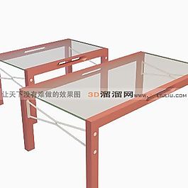 3D桌子模型