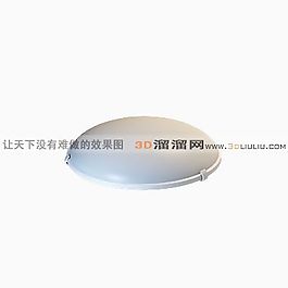 3D吸顶灯模型