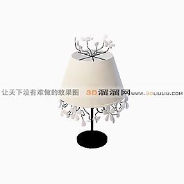 3D臺燈模型