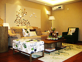 沙發背景墻設計