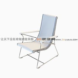 3D躺椅模型