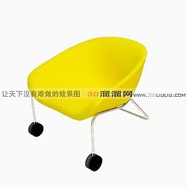 3D休閑椅模型