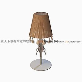 3D臺燈模型