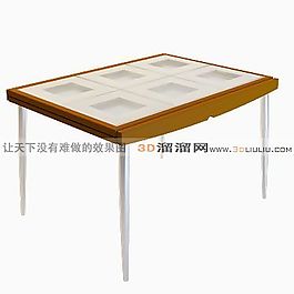3D桌子模型