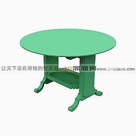 3D圓桌模型