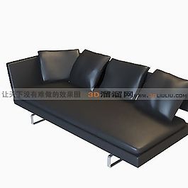 3D多人沙發(fā)模型