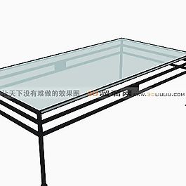 3D桌子模型