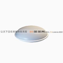 3D吸顶灯模型