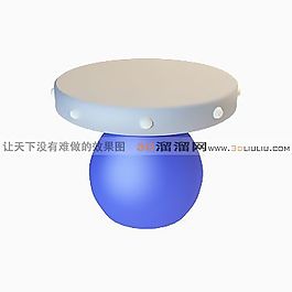 3D吸頂燈模型