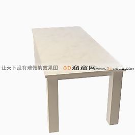 3D桌子模型