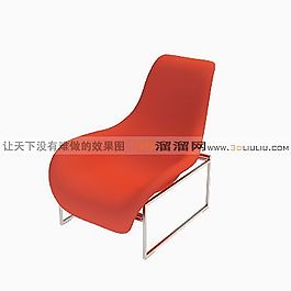 3D躺椅模型