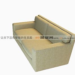 3D雙人沙發(fā)模型