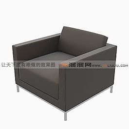 3D單人沙發(fā)模型