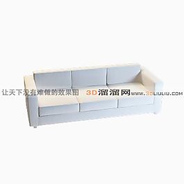 3D多人沙發(fā)模型