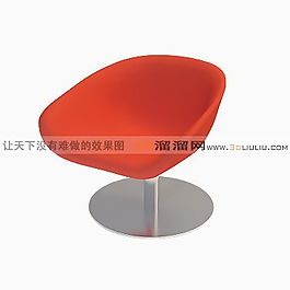 3D休閑椅模型