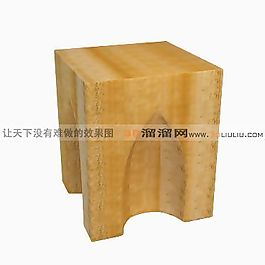 3D凳模型