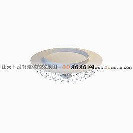 3D吸頂燈模型