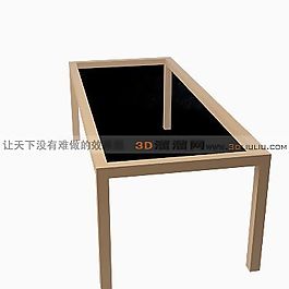 3D桌子模型