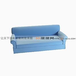3D多人沙發(fā)模型