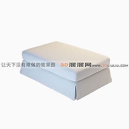 3D沙发凳模型